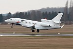 Bild: 8496 Fotograf: Swen E. Johannes Airline: Volkswagen Air Services Flugzeugtype: Dassault Aviation Falcon 7X