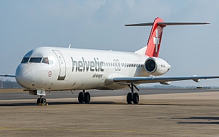 Bild: 17142 Fotograf: Uwe Bethke Airline: Helvetic Airways Flugzeugtype: Fokker 100