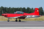 Bild: 17500 Fotograf: Uwe Bethke Airline: Switzerland - Air Force Flugzeugtype: Pilatus PC-7
