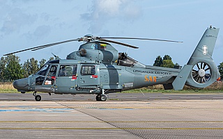 Bild: 26147 Fotograf: Uwe Bethke Airline:  Lithuania - Air Force Flugzeugtype: Aerospatiale SA 365N3+